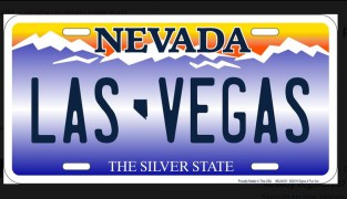 Nummernschild Vegas 